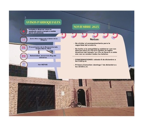 Agenda noviembre 2025